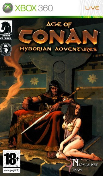 Caratula de Age of Conan: Hyborian Adventures para Xbox 360