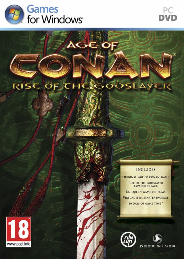 Caratula de Age of Conan: Rise of the Godslayer para PC