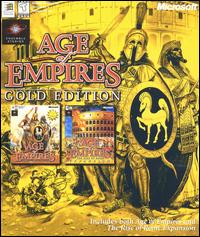 Caratula de Age of Empires: Gold Edition para PC