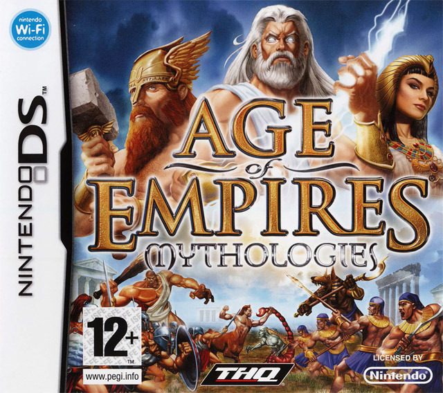 Caratula de Age of Empires: Mythologies para Nintendo DS