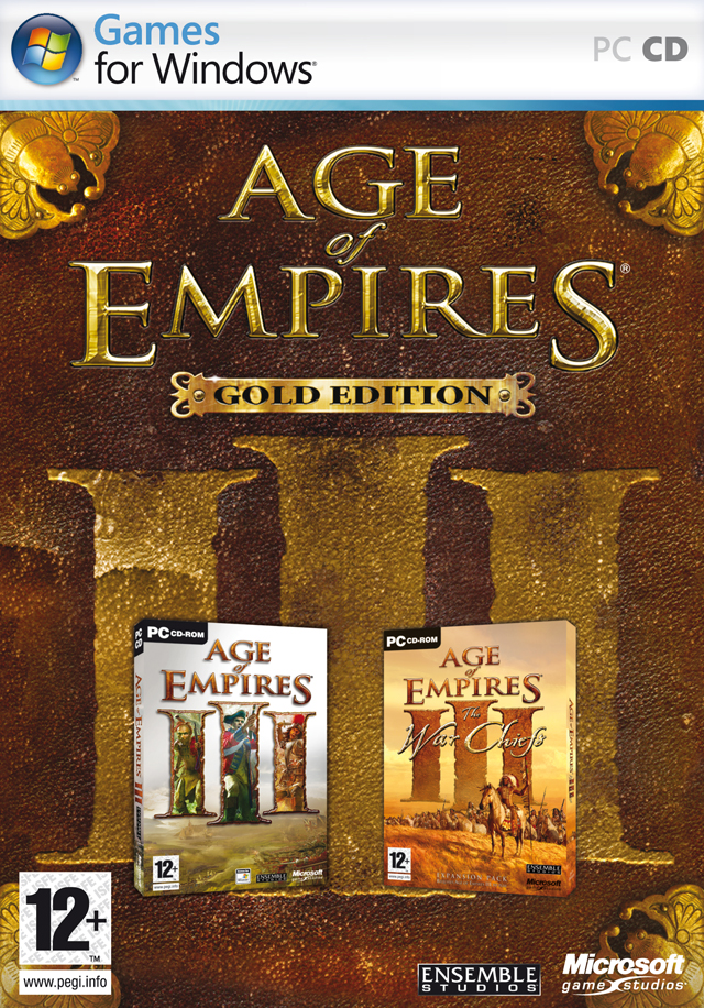 Caratula de Age of Empires III Gold Edition para PC