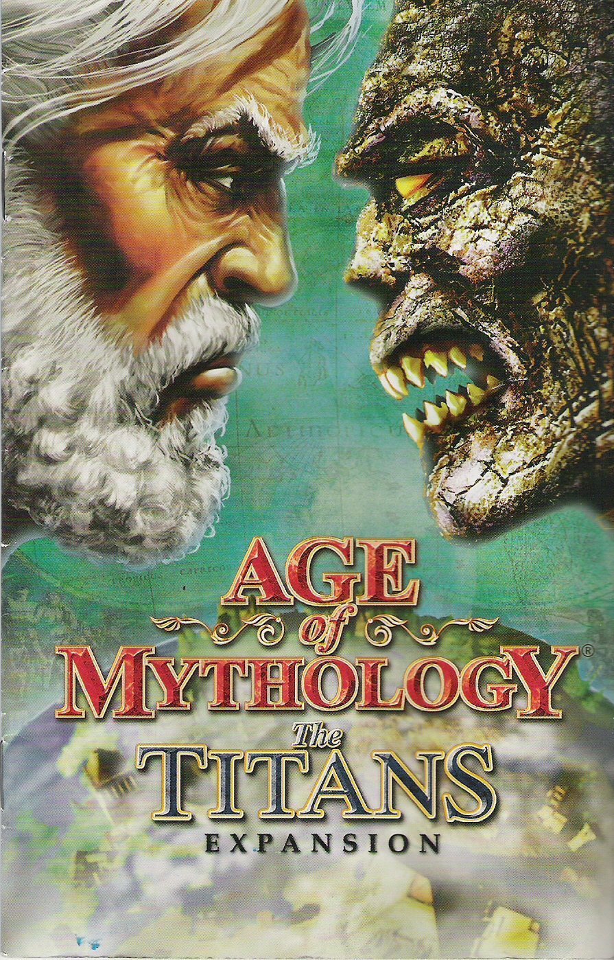 Caratula de Age of Mythology: The Titans para PC