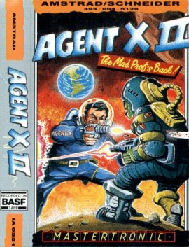 Caratula de Agent X II para Amstrad CPC