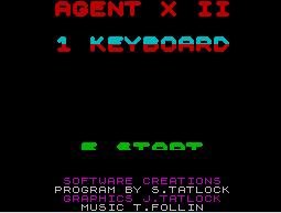 Pantallazo de Agent-X 2 para Spectrum
