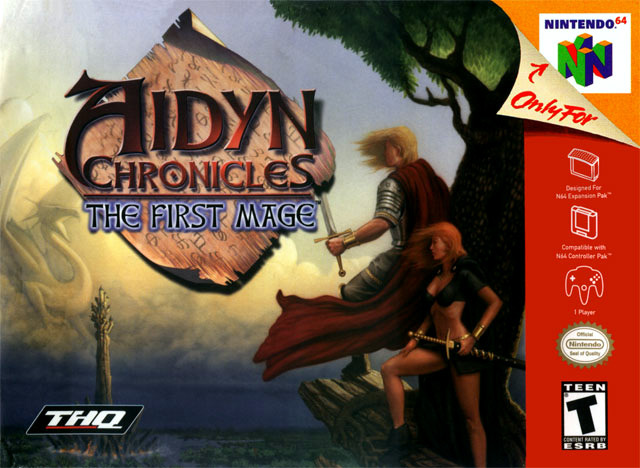 Caratula de Aidyn Chronicles: The First Mage para Nintendo 64