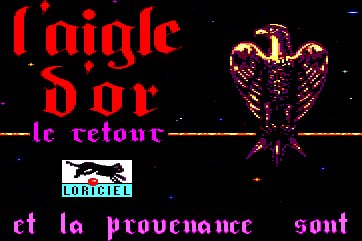 Pantallazo de Aigle D'or: Le Retour, L' para Amstrad CPC