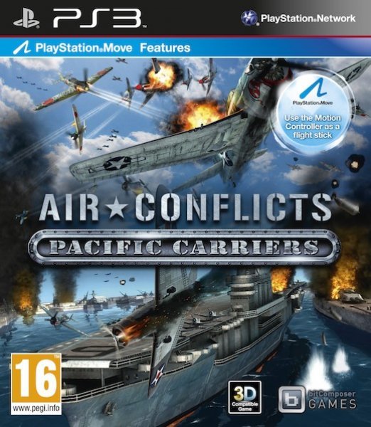Caratula de Air Conflicts: Pacific Carriers para PlayStation 3