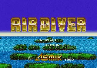 Pantallazo de Air Diver para Sega Megadrive