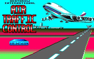 Pantallazo de Air Traffic Control: Heathrow International para Amstrad CPC