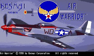 Pantallazo de Air Warrior para Amiga