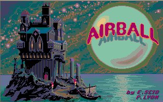 Pantallazo de Airball para Atari ST