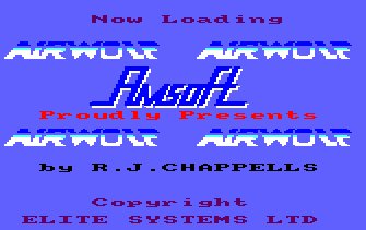 Pantallazo de Airwolf para Amstrad CPC