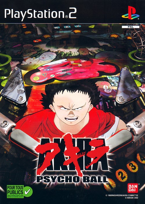 Caratula de Akira: Psicho Pinball para PlayStation 2