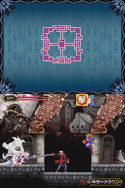 Pantallazo de Akumajou Dracula: Gallery of Labyrinth (Japonés) para Nintendo DS