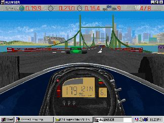 Pantallazo de Al Unser, Jr. Arcade Racing para PC