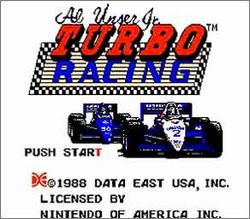 Pantallazo de Al Unser Jr. Turbo Racing para Nintendo (NES)