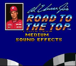Pantallazo de Al Unser Jr.'s Road to the Top (Europa) para Super Nintendo