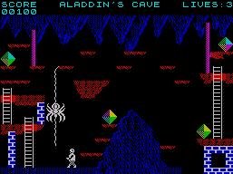Pantallazo de Aladdin's Cave para Spectrum
