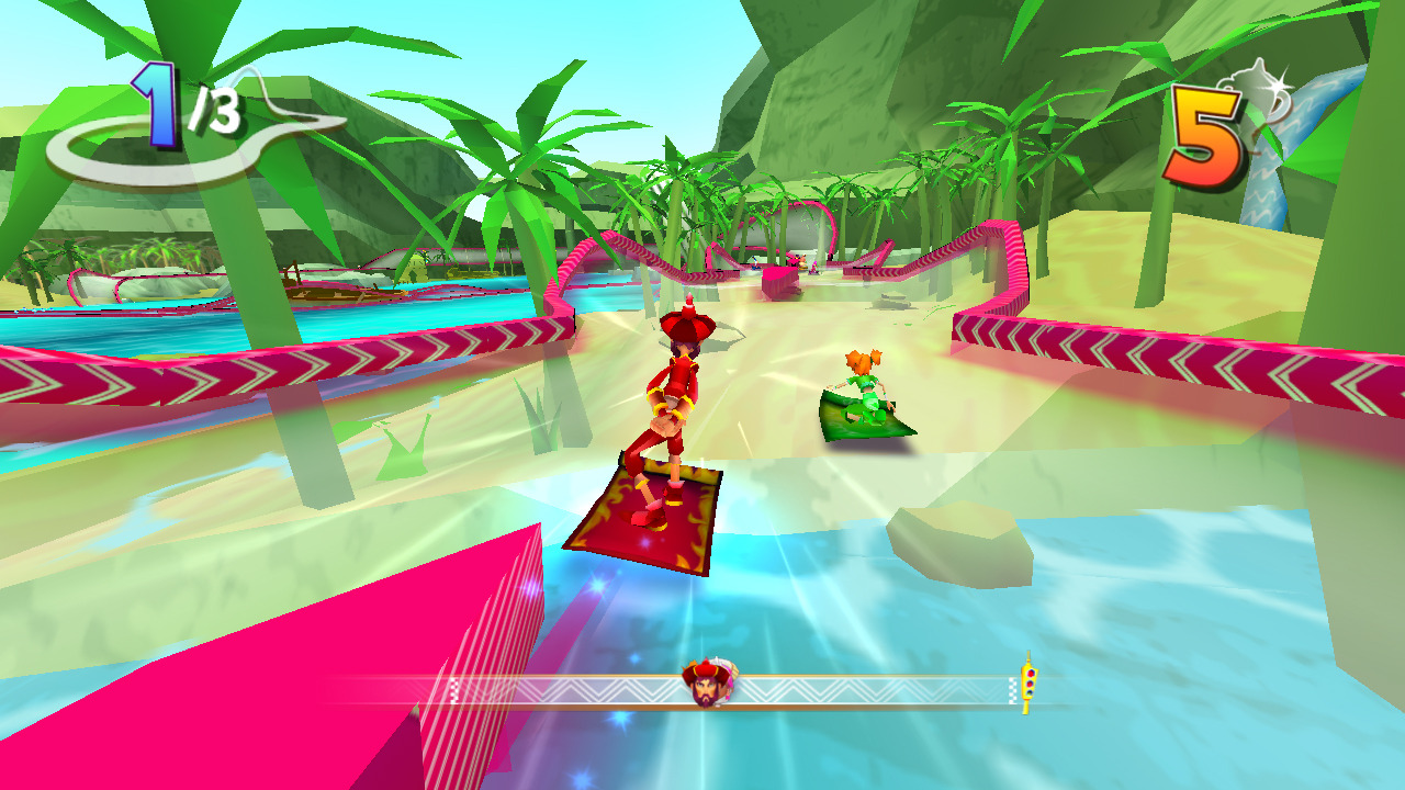 Pantallazo de Aladin Magic Racer para Wii