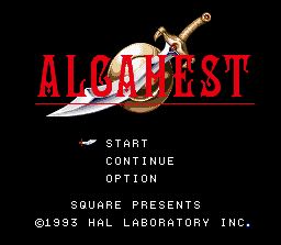 Pantallazo de Alcahest (Japonés) para Super Nintendo