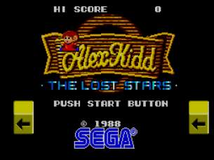 Pantallazo de Alex Kidd: The Lost Stars para Sega Master System