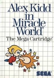 Caratula de Alex Kidd in Miracle World para Sega Master System