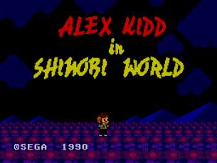 Pantallazo de Alex Kidd in Shinobi World para Sega Master System
