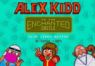 Pantallazo de Alex Kidd in the Enchanted Castle para Sega Megadrive