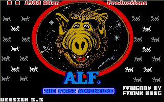 Pantallazo de Alf: The First Adventure para Atari ST