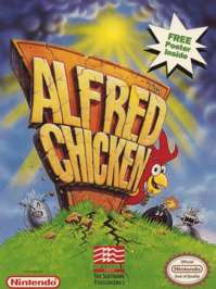 Caratula de Alfred Chicken para Nintendo (NES)