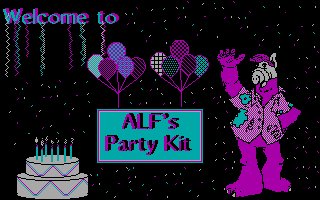 Pantallazo de Alf's Party Kit para PC