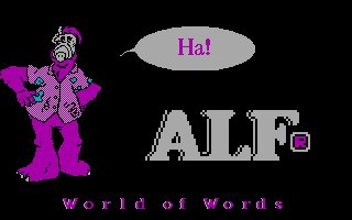 Pantallazo de Alf's World of Words para PC