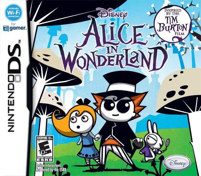Caratula de Alice in Wonderland para Nintendo DS
