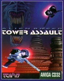 Caratula de Alien Breed: Tower Assault para Amiga