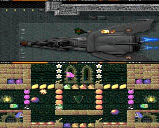 Pantallazo de Alien Breed '92 SE & Qwak para Amiga