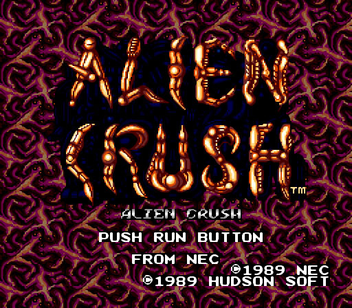 Pantallazo de Alien Crush (Consola Virtual) para Wii