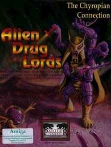 Caratula de Alien Drug Lords: The Chyropian Connection para Amiga