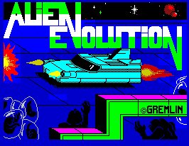 Pantallazo de Alien Evolution para Spectrum