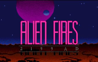 Pantallazo de Alien Fires 2199 AD para Amiga