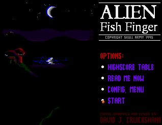 Pantallazo de Alien Fish Finger para Amiga