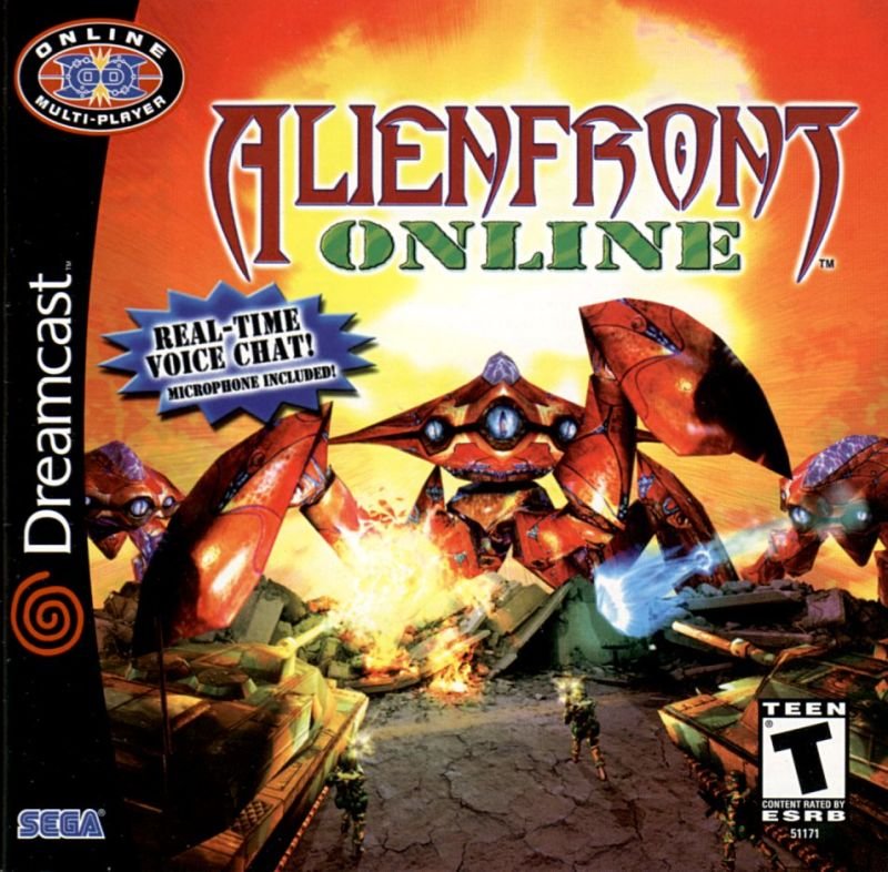 Caratula de Alien Front Online para Dreamcast