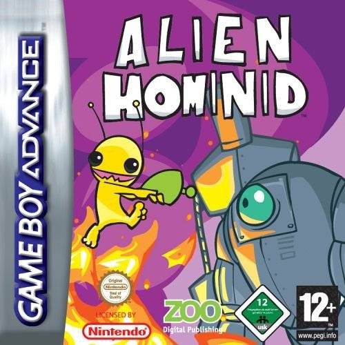 Caratula de Alien Hominid para Game Boy Advance