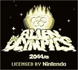 Pantallazo de Alien Olympics 2044 AD para Game Boy