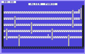 Pantallazo de Alien Panic para Commodore 64