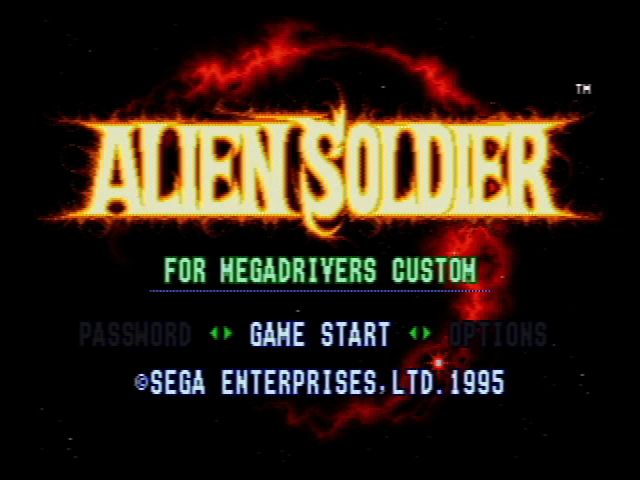 Pantallazo de Alien Soldier (Consola Virtual) para Wii