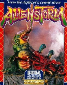 Caratula de Alien Storm para Amiga