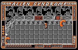 Pantallazo de Alien Syndrome para Amstrad CPC