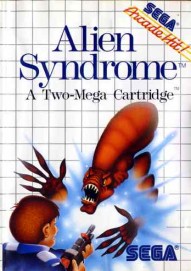 Caratula de Alien Syndrome para Sega Master System