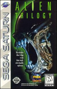 Caratula de Alien Trilogy para Sega Saturn