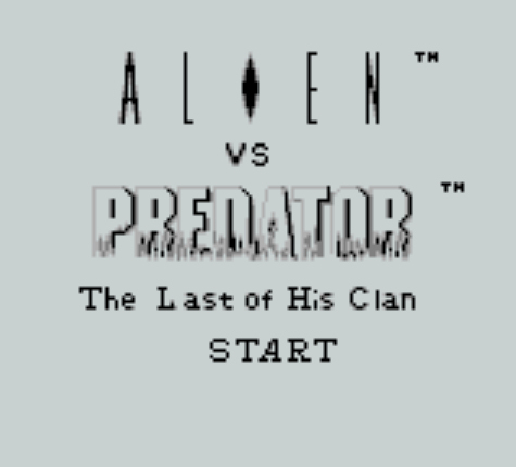 Pantallazo de Alien vs. Predator: The Last of His Clan para Game Boy